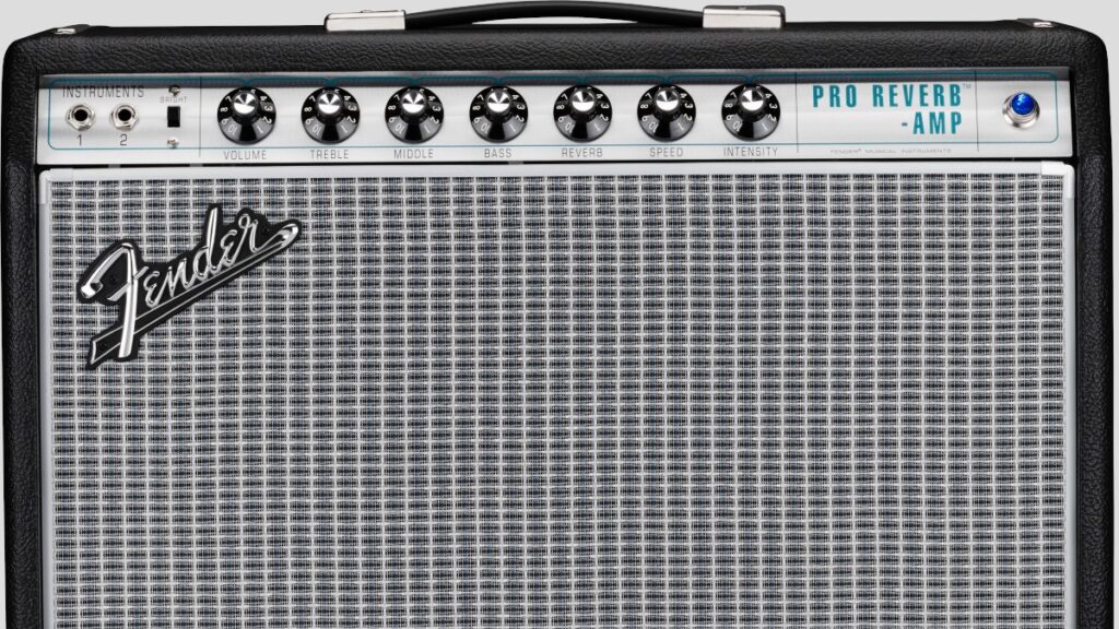 Fender 68 Custom Pro Reverb 2278006000 inclusi 2-Button Footswitch e Cover