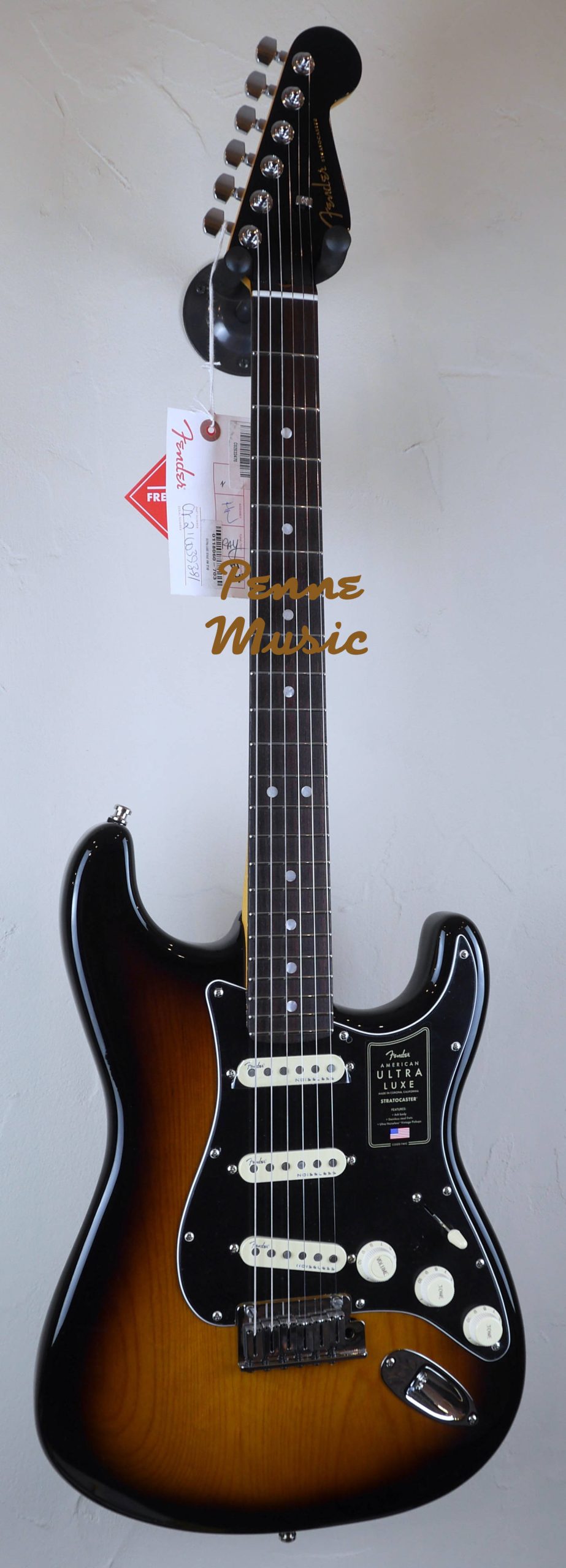 Fender American Ultra Luxe Stratocaster 2-Color Sunburst RW 2