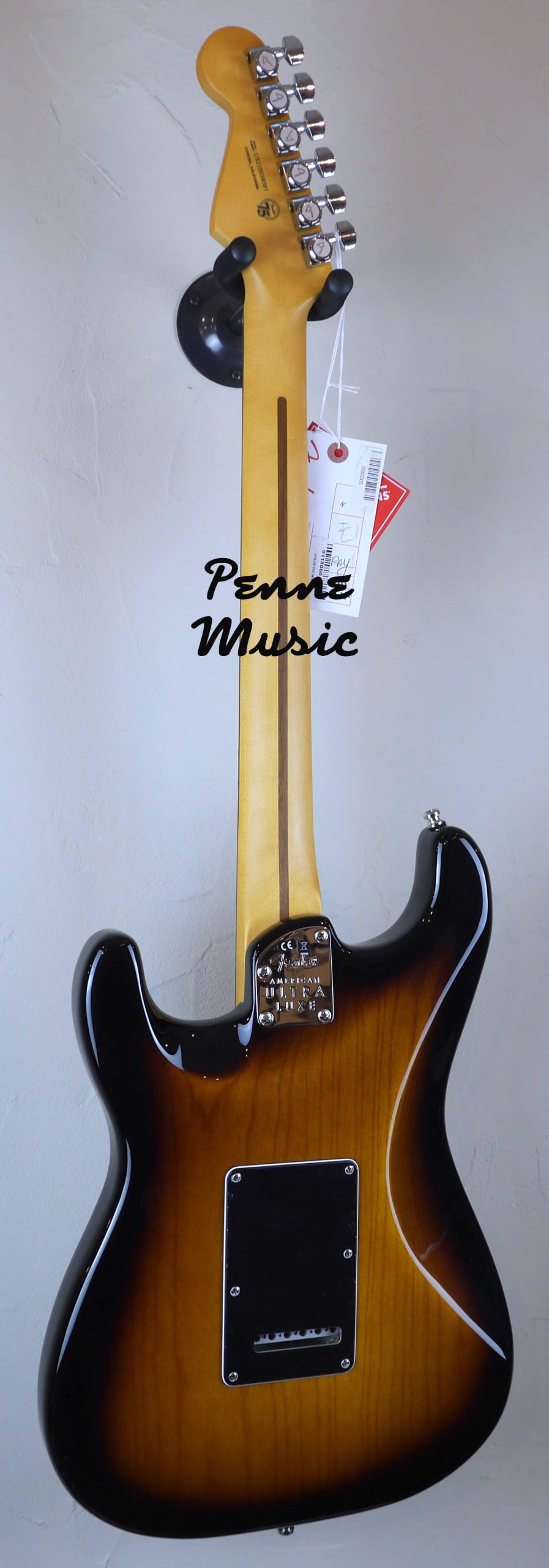 Fender American Ultra Luxe Stratocaster 2-Color Sunburst RW 3