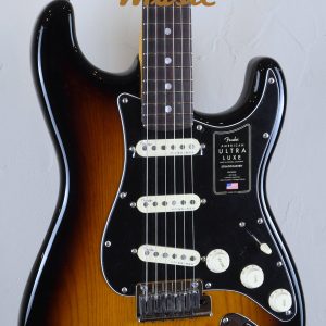 Fender American Ultra Luxe Stratocaster 2-Color Sunburst RW 4