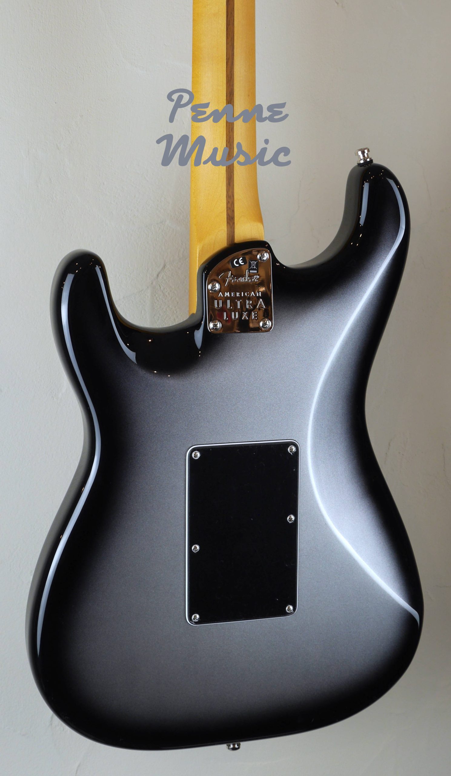Fender American Ultra Luxe Stratocaster Floyd Rose HSS Silverburst 5