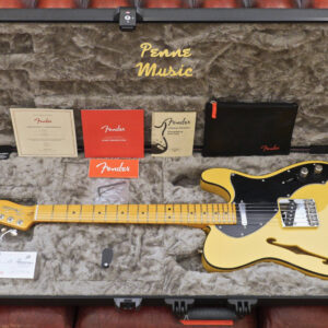 Fender Artist Britt Daniel Telecaster Thinline Amarillo Gold (custodia Fender Deluxe Molded Case) 0113702751 Made in Usa