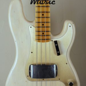 Fender Custom Shop Time Machine 1957 Precision Bass Aged White Blonde J.Relic 4