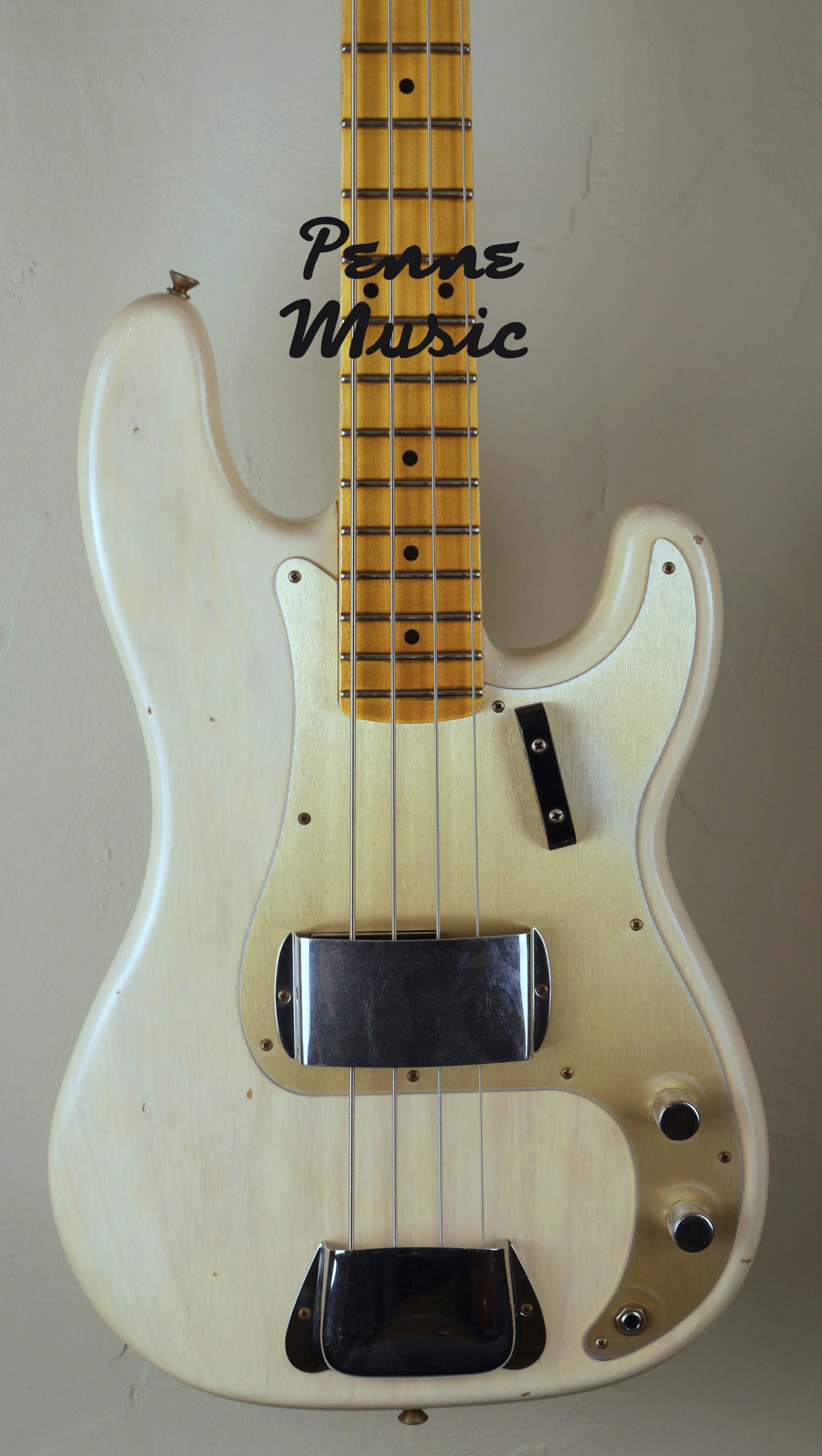 Fender Custom Shop Time Machine 57 Precision Bass Aged White Blonde J.Relic 4