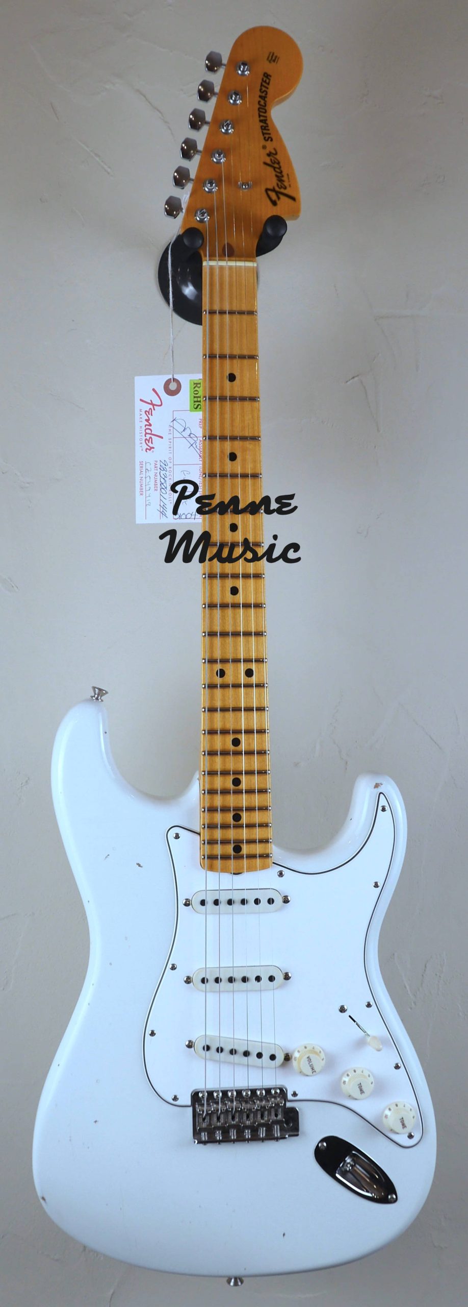 Fender Custom Shop Time Machine 70 Stratocaster Aged Olympic White J.Relic 2