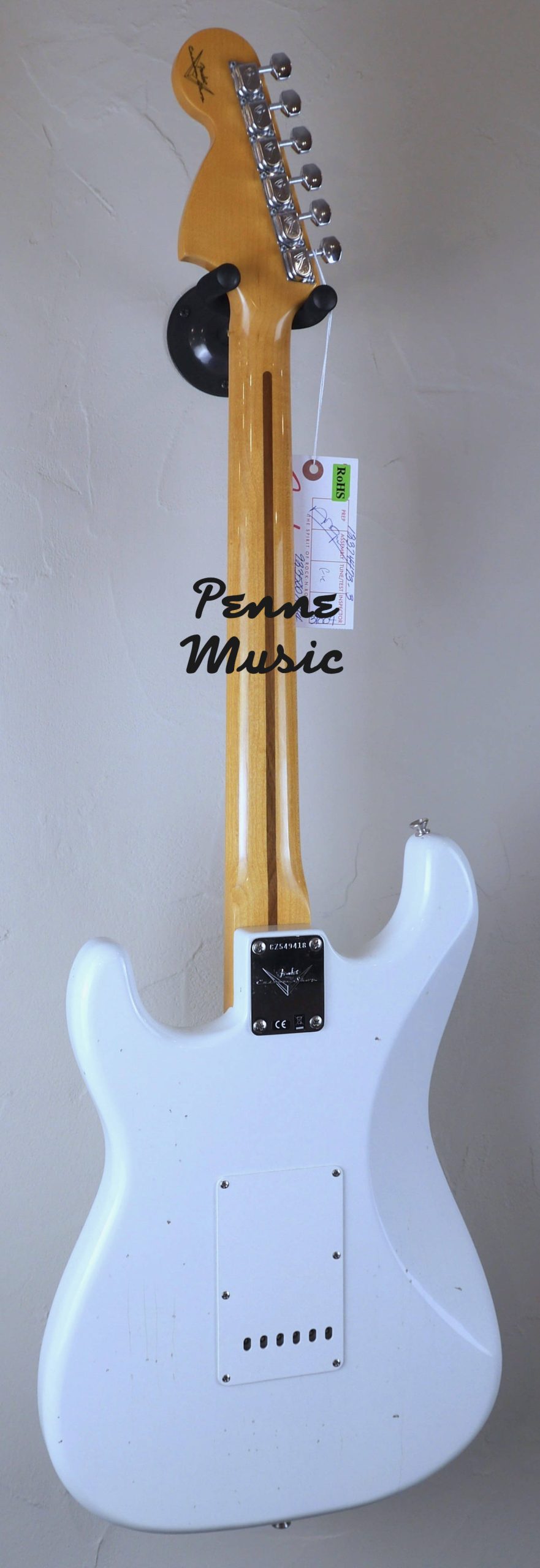 Fender Custom Shop Time Machine 70 Stratocaster Aged Olympic White J.Relic 3