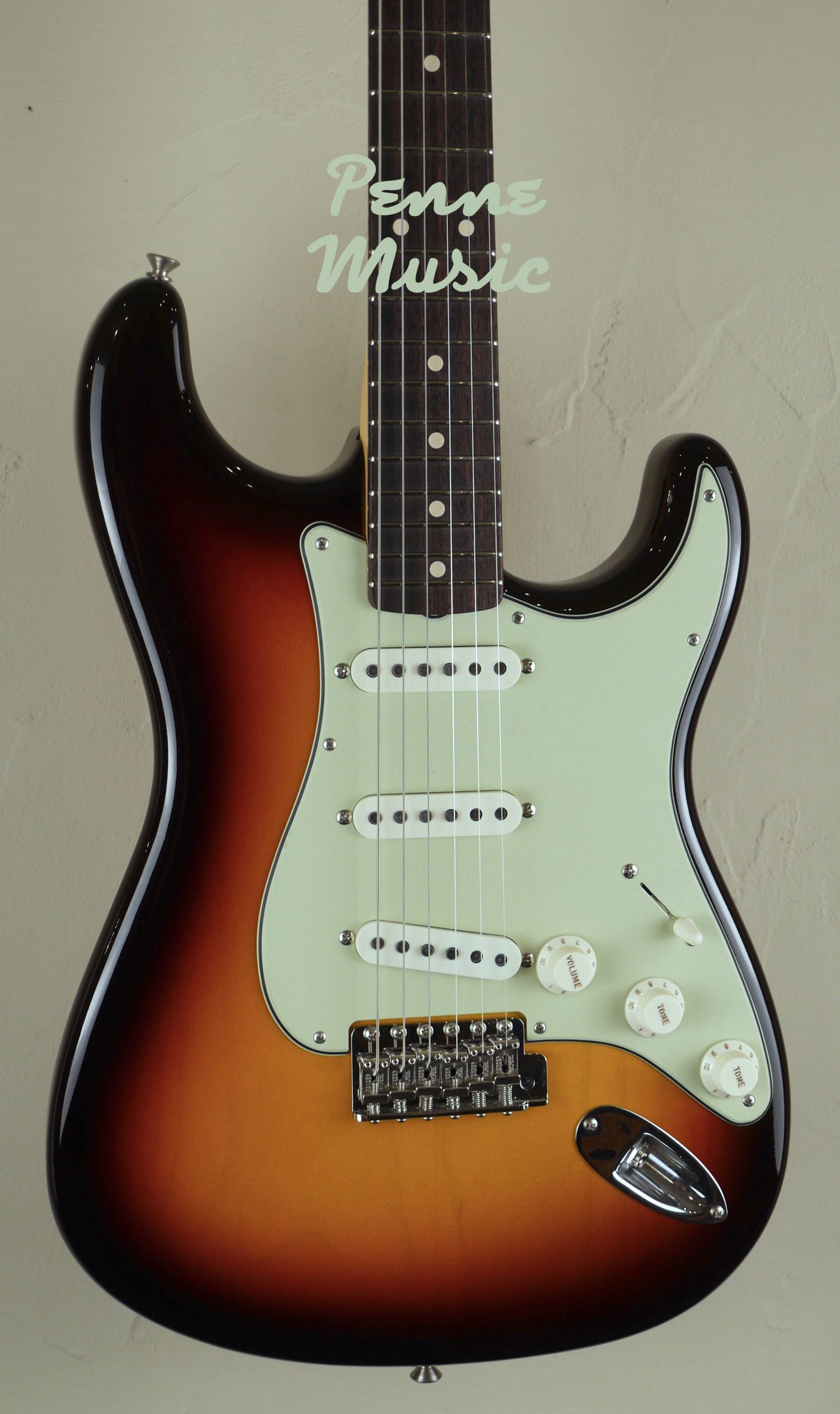 Fender Custom Shop Vintage Custom 1959 Stratocaster Chocolate 3-Color Sunburst NOS TCP 22/07/2020 4