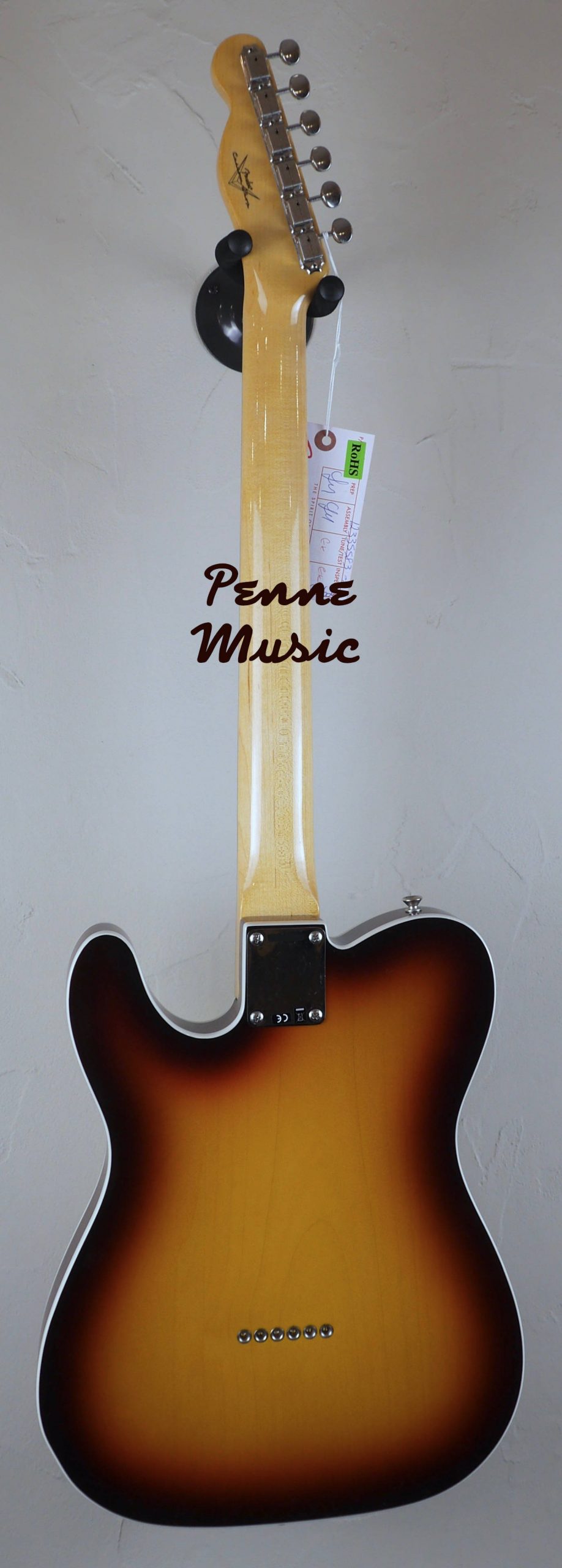 Fender Custom Shop Vintage Custom 1959 Telecaster Custom Chocolate 3-Color Sunburst NOS TCP 19/10/2020 3