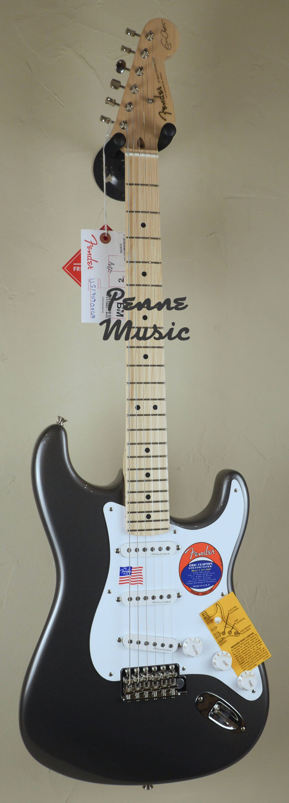 Fender Eric Clapton Stratocaster Pewter 2