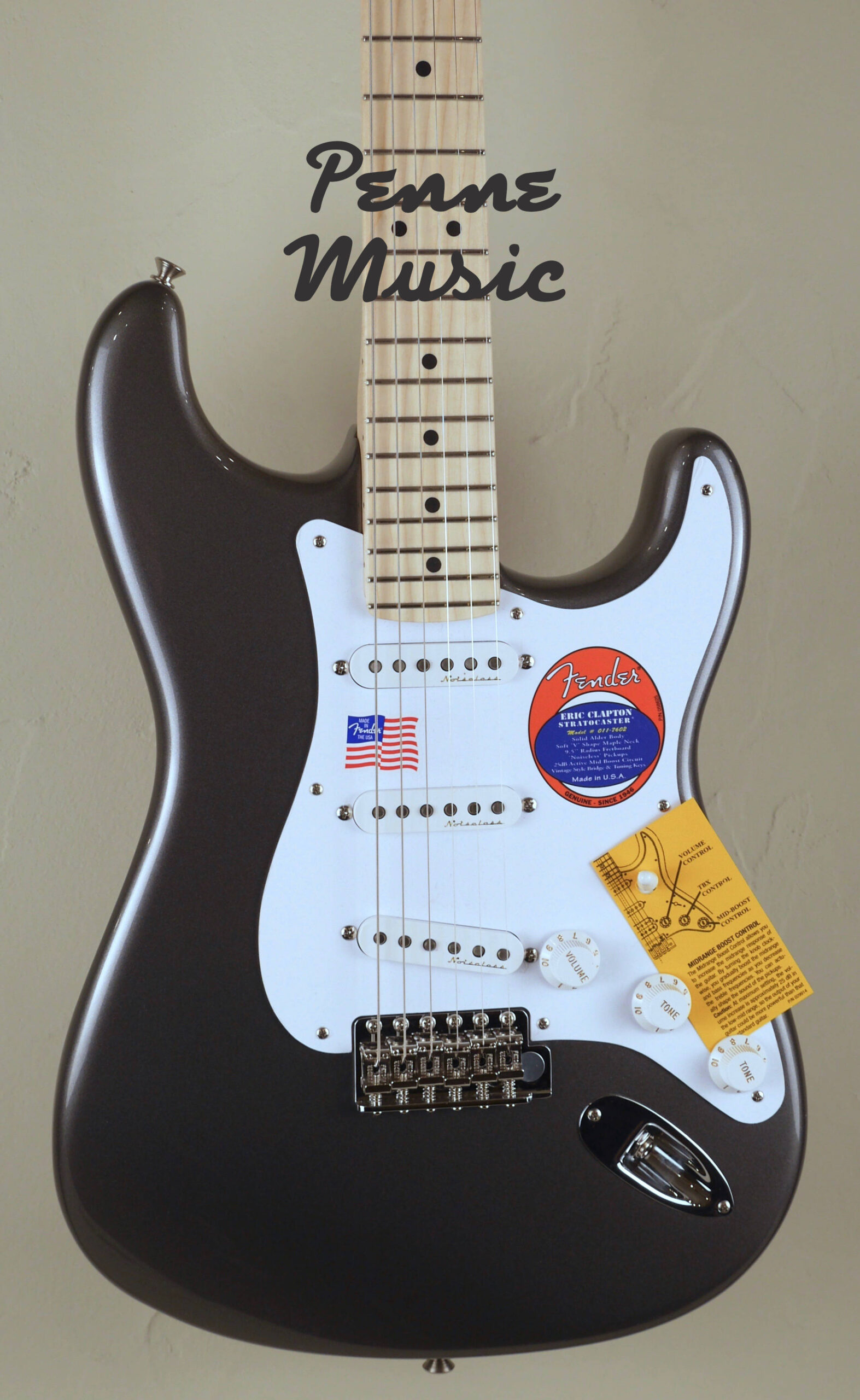 Fender Eric Clapton Stratocaster Pewter 4