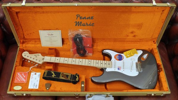 Fender Eric Clapton Stratocaster Pewter 0117602843 Made in Usa inclusa custodia rigida Fender