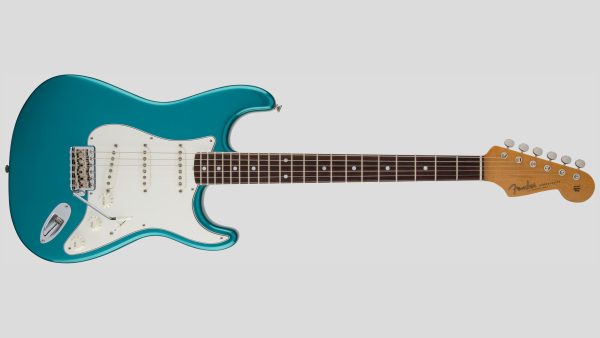 Fender Eric Johnson Strato Lucerne Aqua Firemist 0117700899 Made in Usa inclusa custodia rigida