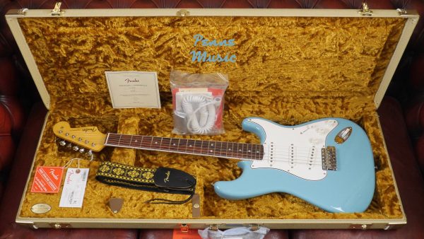 Fender Eric Johnson Strato Tropical Turquoise 0117700897 Made in Usa inclusa custodia rigida