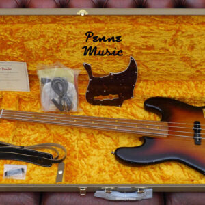 Fender Jaco Pastorius Fretless Jazz Bass 3-Color Sunburst 1