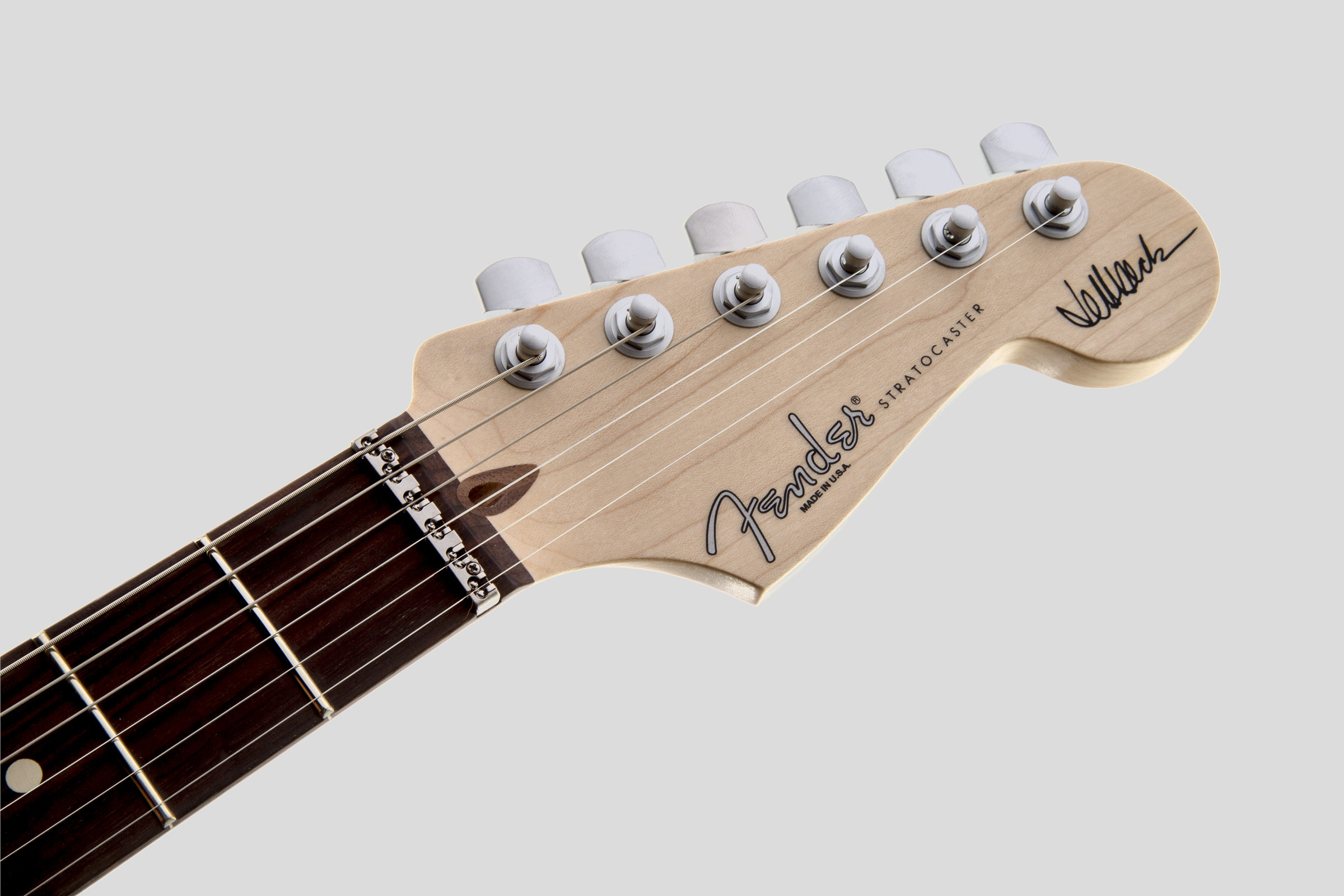 Fender Jeff Beck Stratocaster Olympic White 5