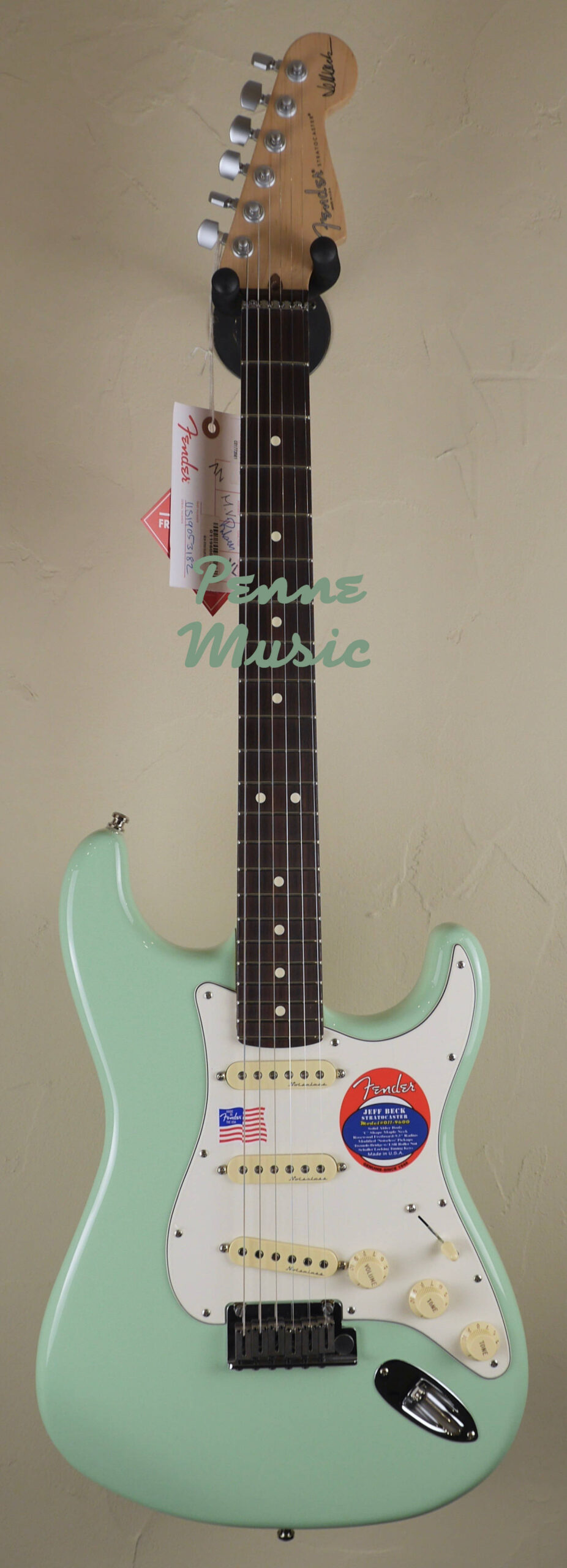Fender Jeff Beck Stratocaster Surf Green 2