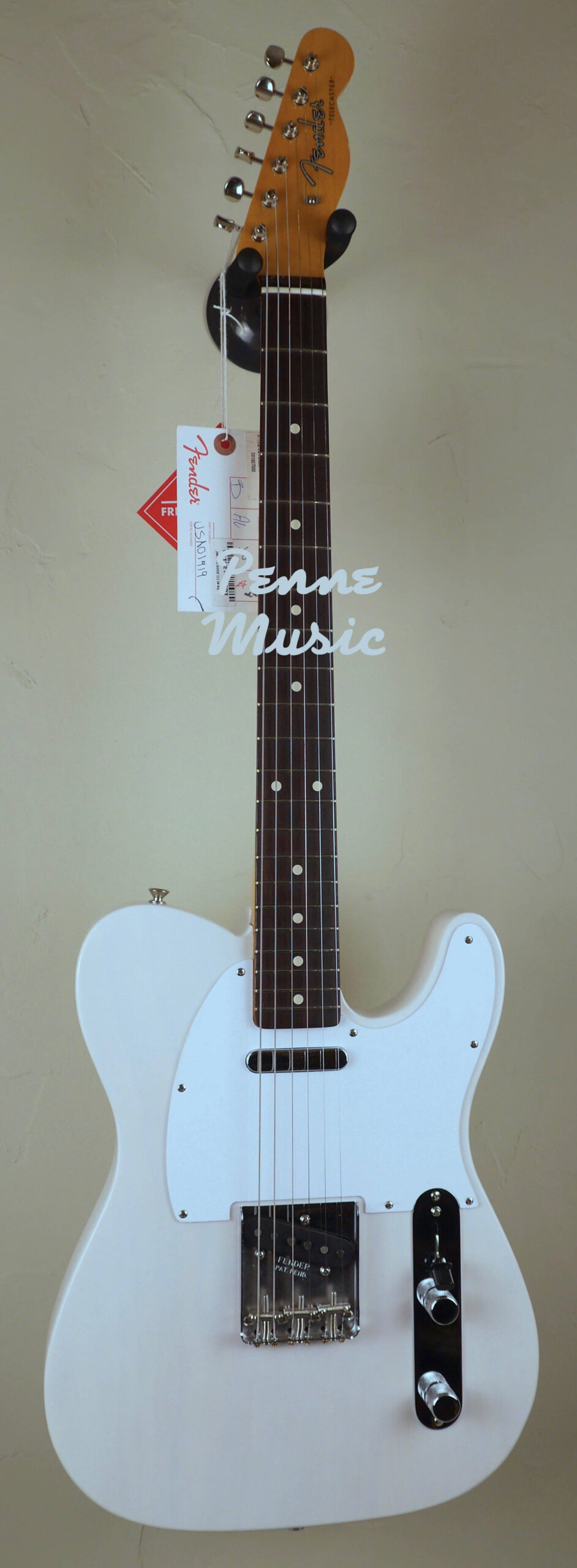 Fender Jimmy Page Mirror Telecaster White Blonde 2