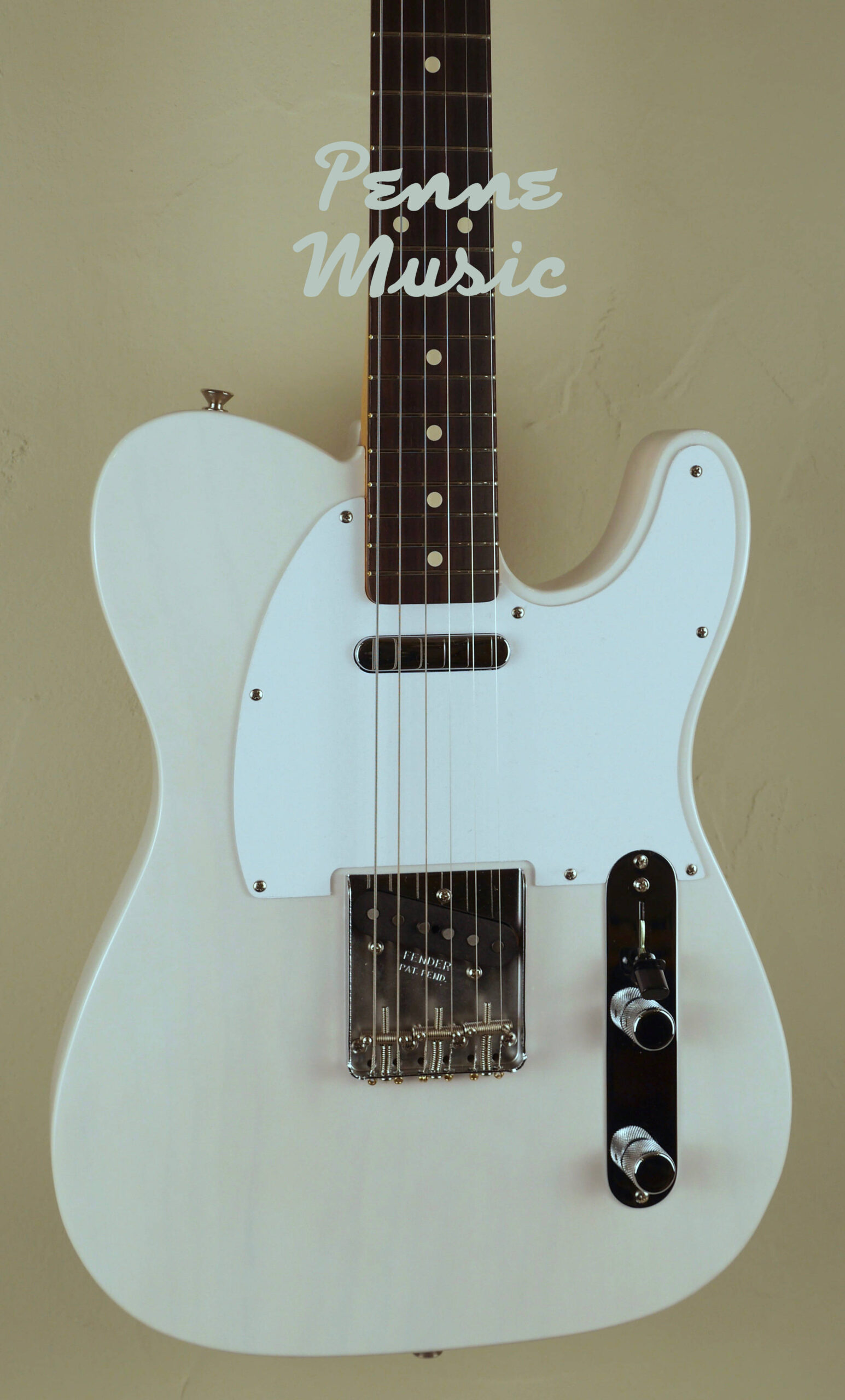Fender Jimmy Page Mirror Telecaster White Blonde 4