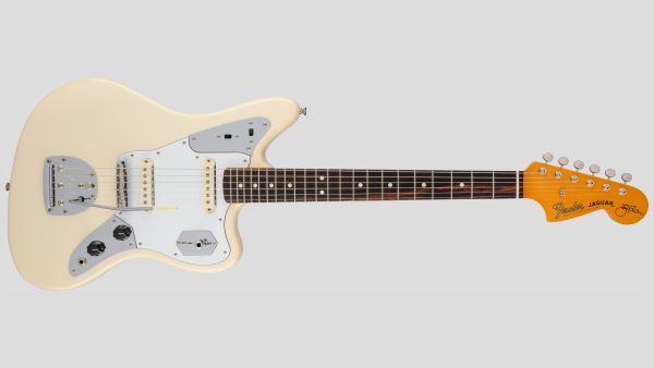 Fender Johnny Marr Jaguar Olympic White 0116400705 Made in Usa inclusa custodia rigida Fender