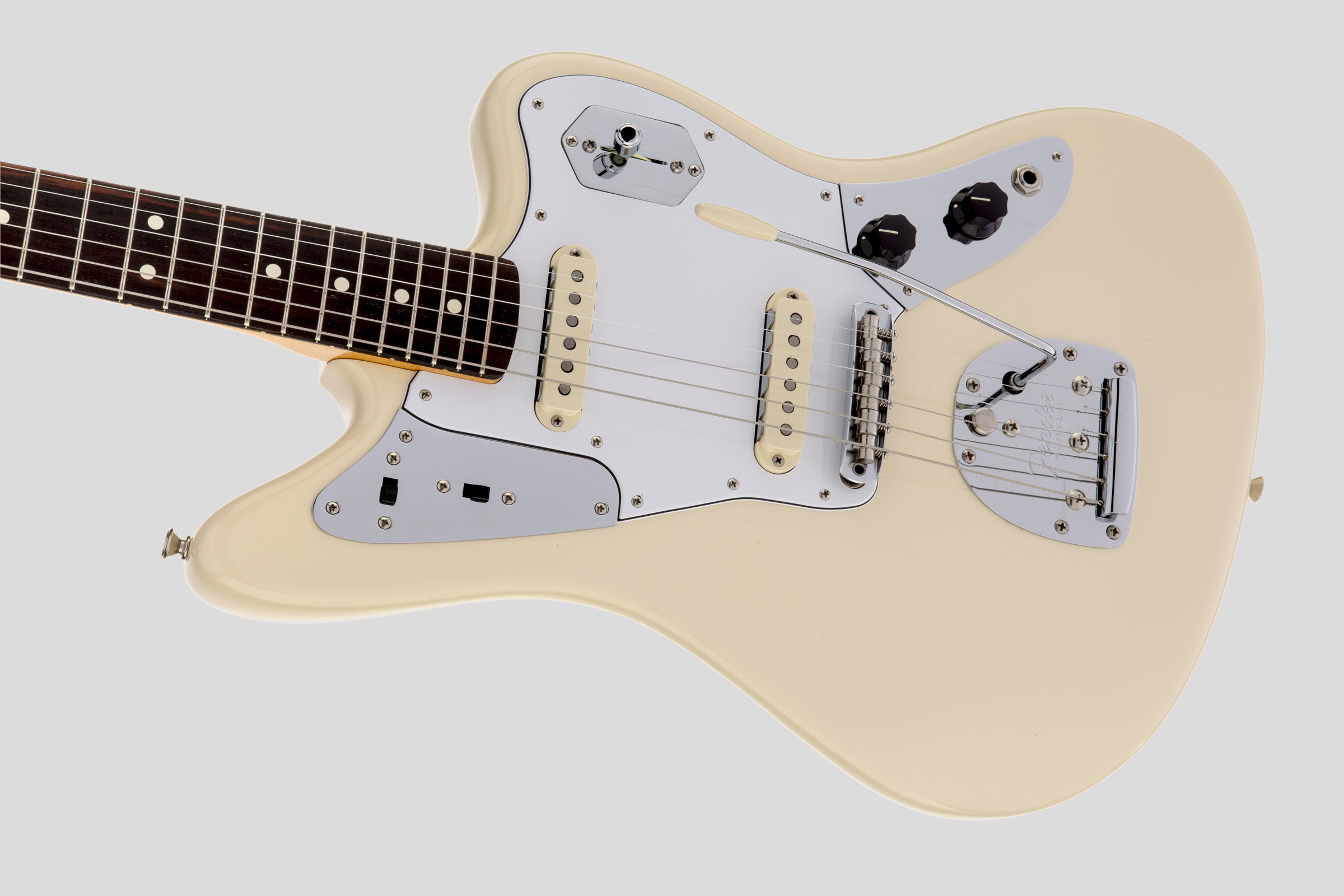 Fender Johnny Marr Jaguar Olympic White 4