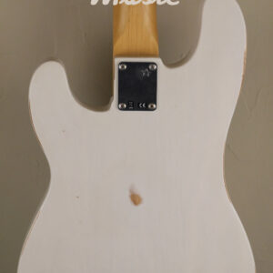 Fender Mike Dirnt Road Worn Precision Bass White Blonde 5