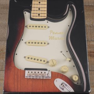 Fender Pre-Wired Vintage Noiseless Stratocaster Pickup Set Pickguard Parchment 1