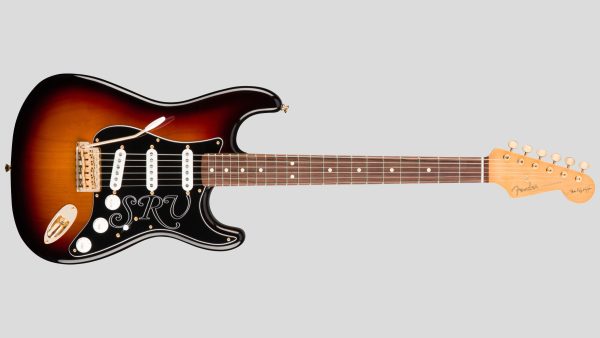 Fender Stevie Ray Vaughan Strato 3-C Sunburst 0109200800 Made in Usa inclusa custodia rigida