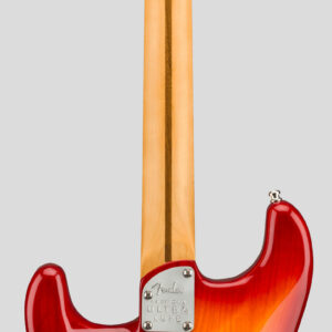 Fender American Ultra Luxe Stratocaster Plasma Red Burst 2