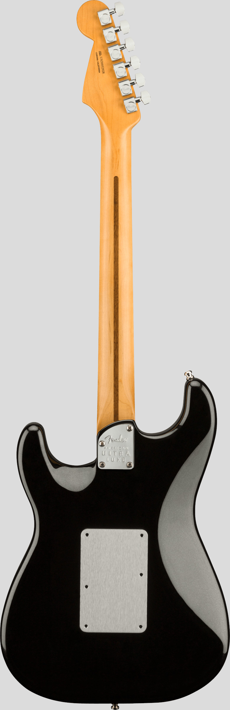 Fender American Ultra Luxe Stratocaster Floyd Rose HSS Mystic Black 2