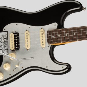 Fender American Ultra Luxe Stratocaster Floyd Rose HSS Mystic Black 3
