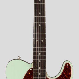 Fender American Ultra Luxe Telecaster Transparent Surf Green 1