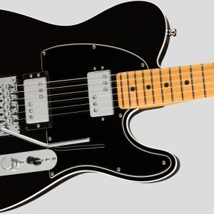 Fender American Ultra Luxe Telecaster Floyd Rose HH Mystic Black 3