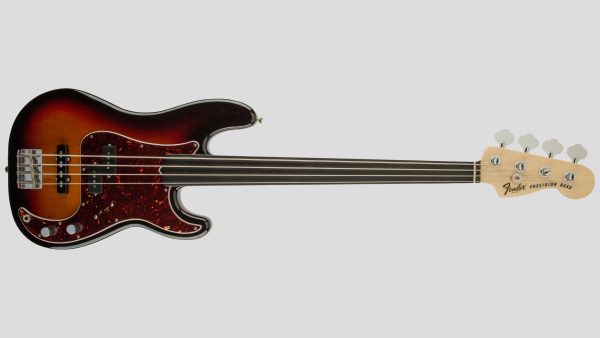 Fender Tony Franklin Fretless Precision Bass 3-Color Sunburst 0190085800 inclusa custodia rigida