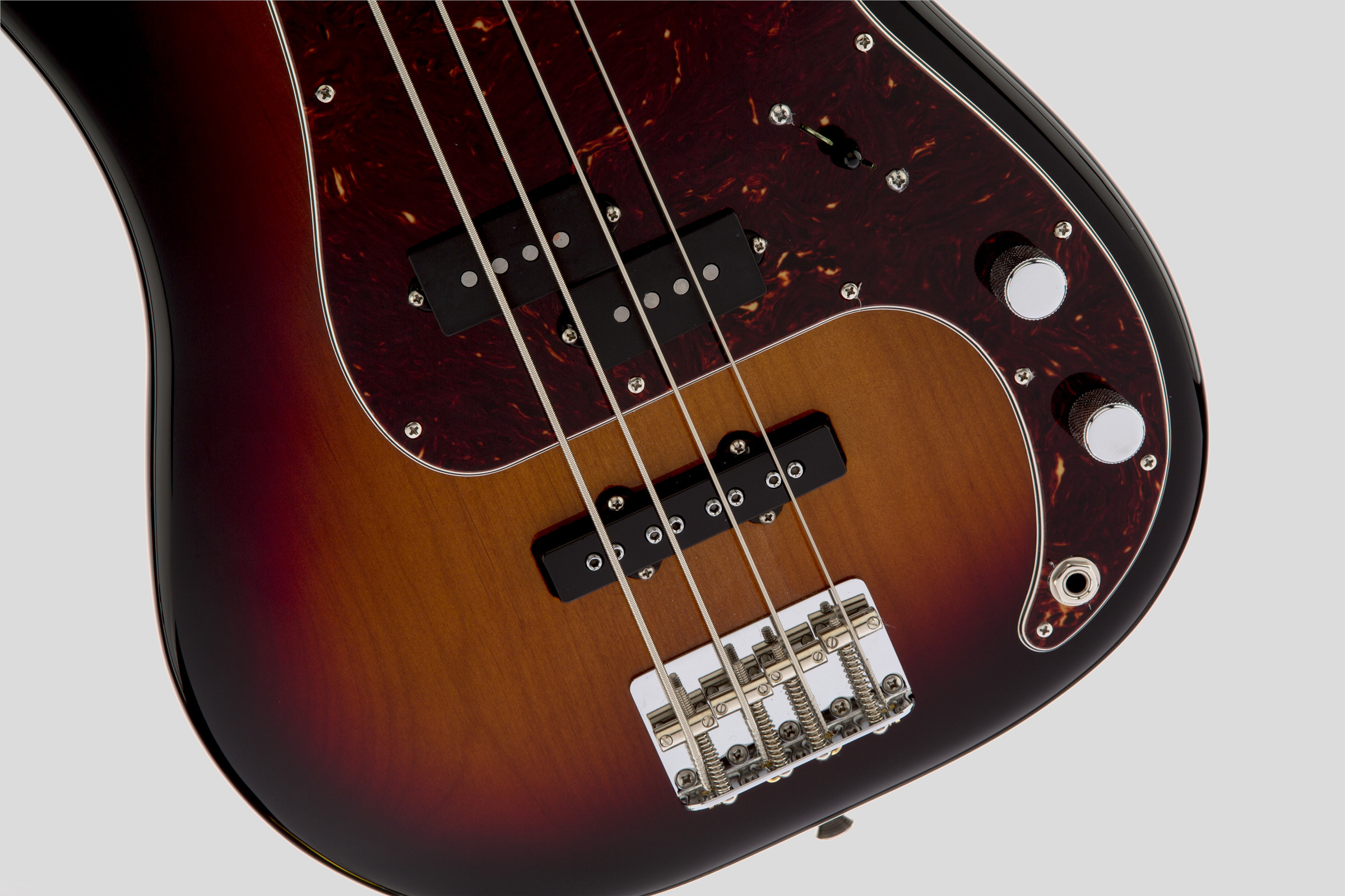 Fender Tony Franklin Fretless Precision Bass 3-Color Sunburst 4
