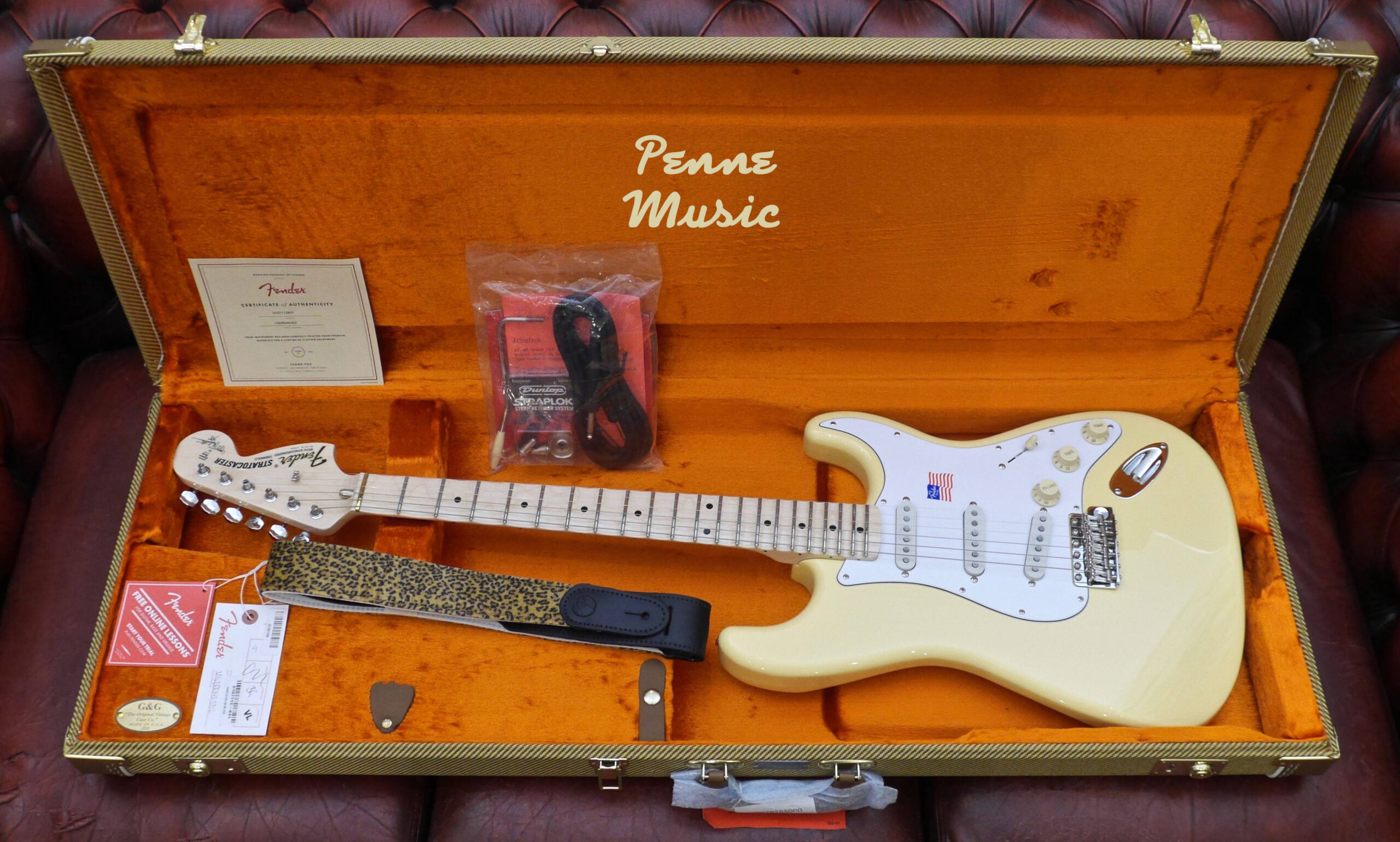 Fender Yngwie Malmsteen Stratocaster Vintage White MN 1
