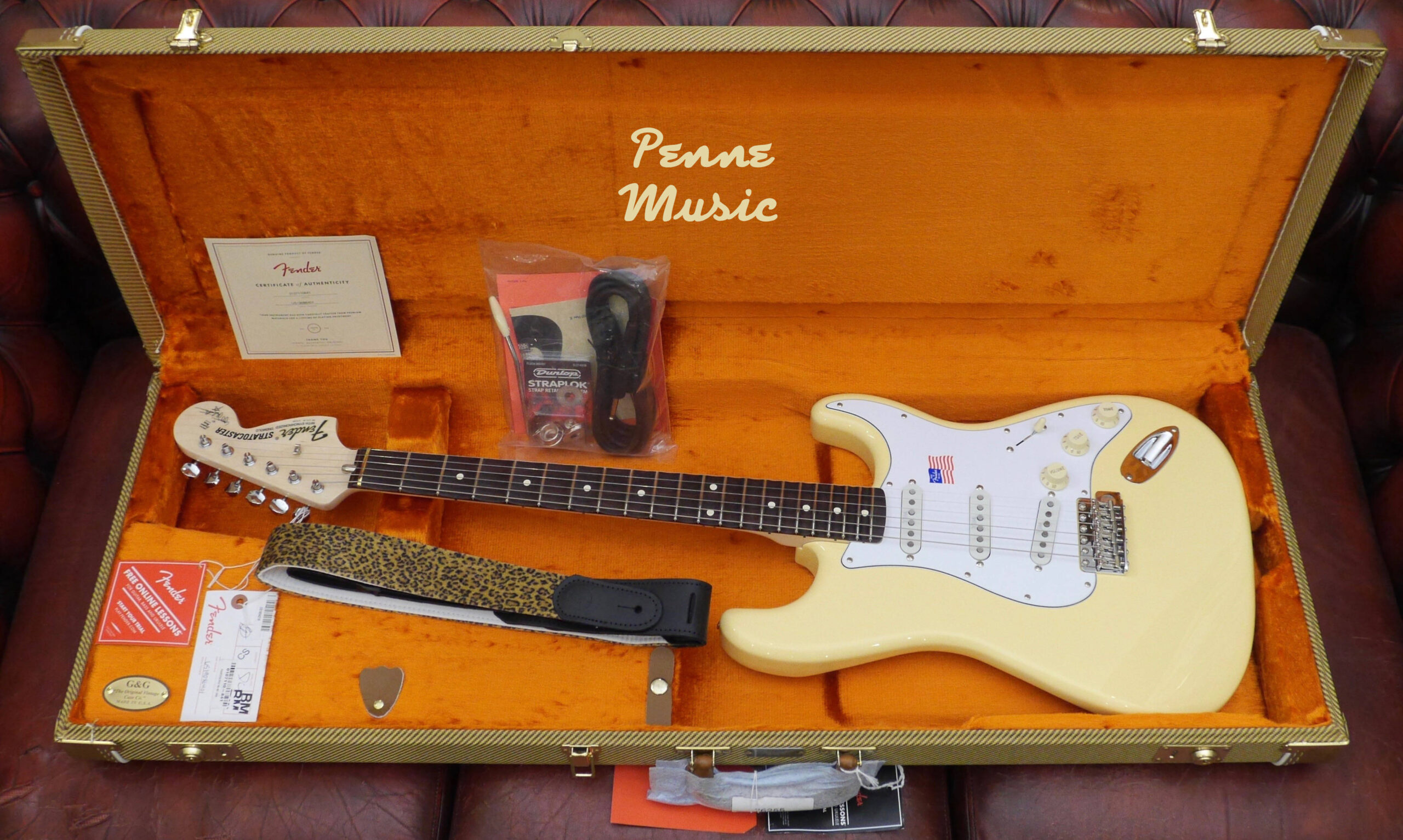 Fender Yngwie Malmsteen Stratocaster Vintage White RW 1