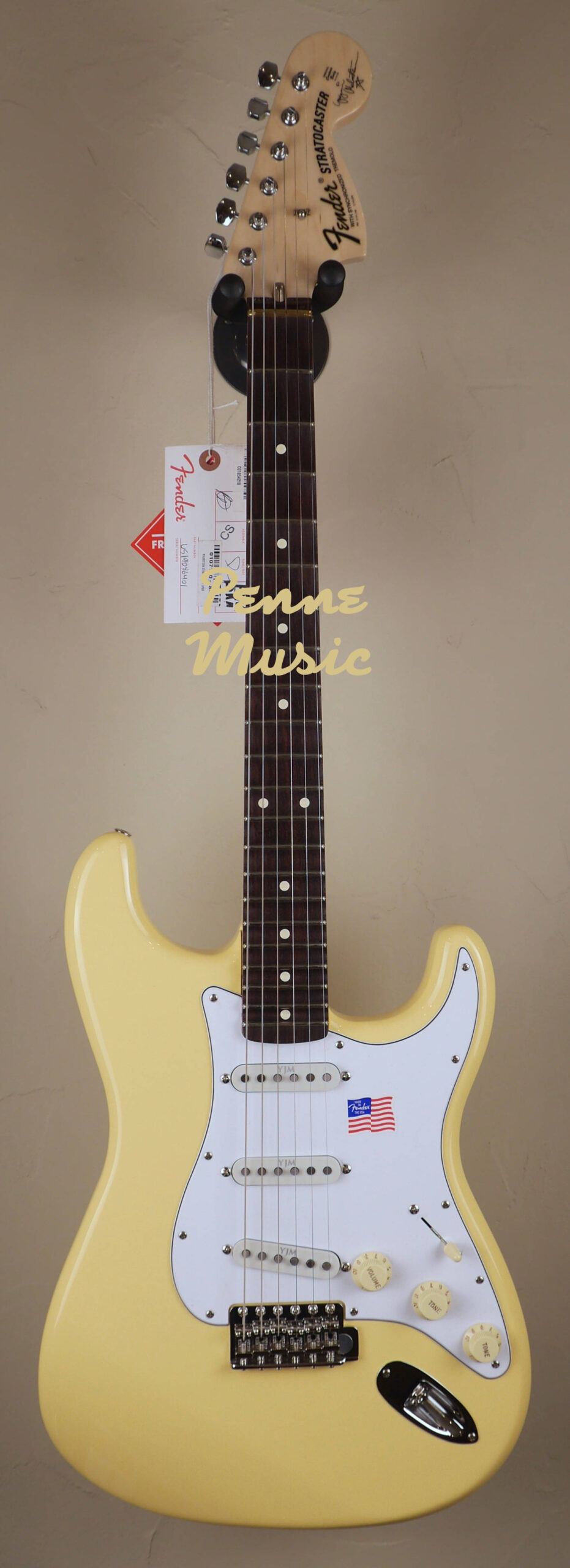 Fender Yngwie Malmsteen Stratocaster Vintage White RW 2