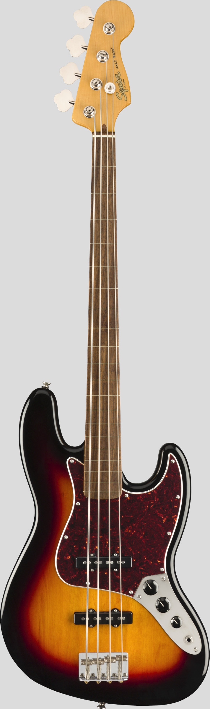 Squier by Fender 60 Jazz Bass Fretless Classic Vibe 3-Color Sunburst 1