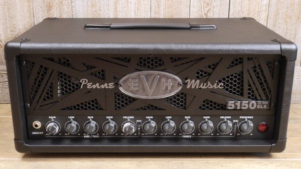 EVH 5150III 50S 6L6 Head Stealth 2253076000 Made in Mexico incluso 4-Button Footswitch