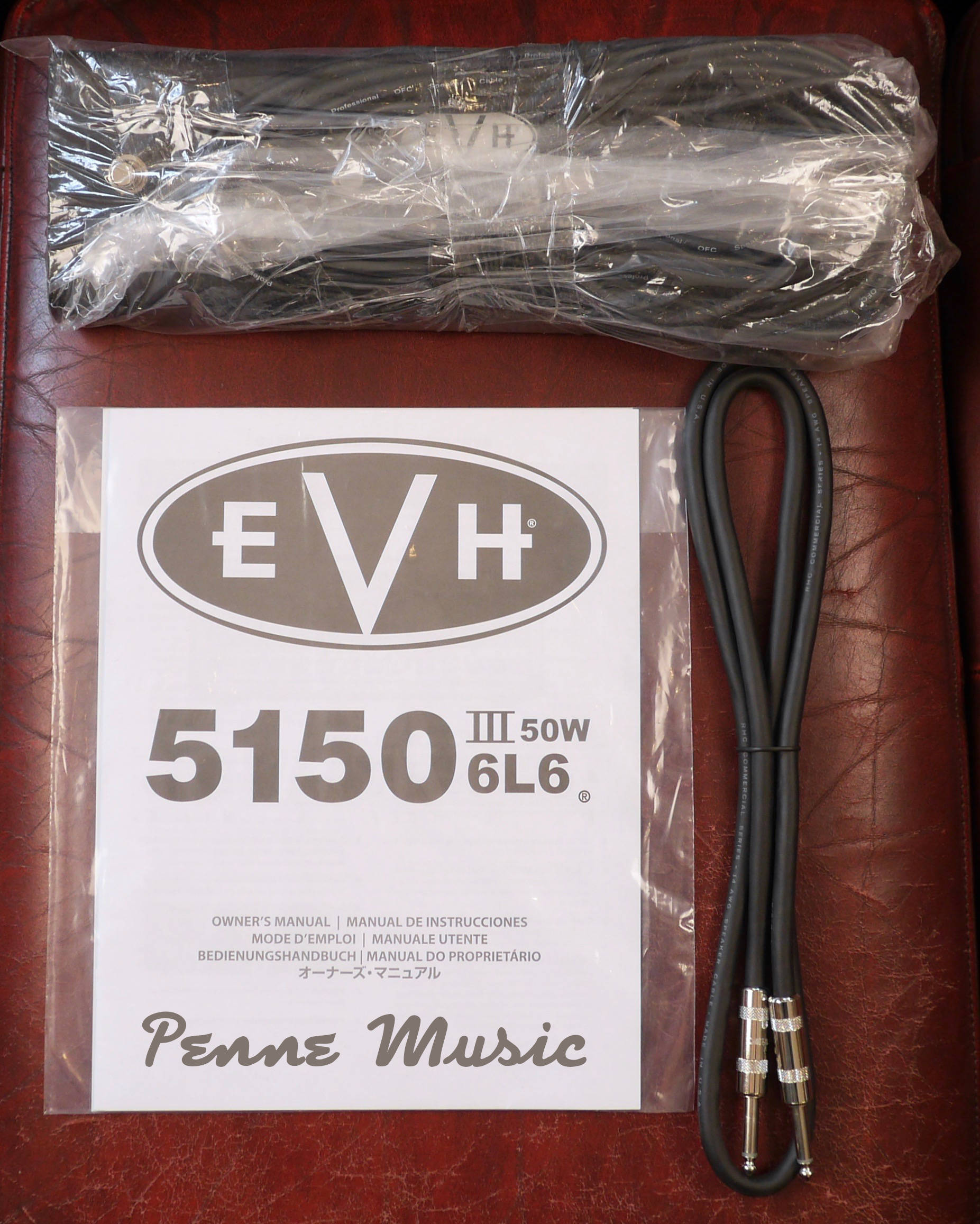 EVH 5150III 50W 6L6 Head Black 3