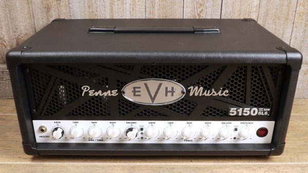 EVH 5150III 50W 6L6 Head Black 2253016010 Made in Mexico incluso 4-Button Footswitch