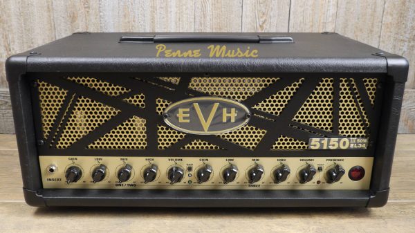 EVH 5150III 50W EL34 Head 2253066000 Made in Mexico incluso 4-Button Footswitch