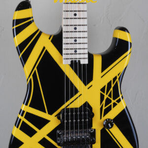 EVH Striped Series Black with Yellow Stripes 3