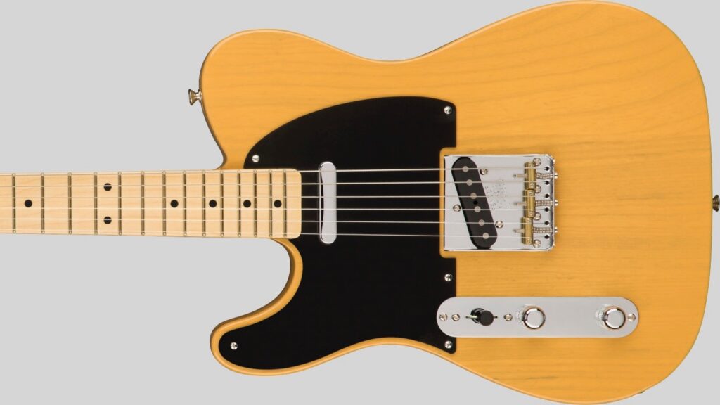 Fender 50 Telecaster Left-Hand American Original Butterscotch Blonde Made in Usa inclusa custodia rigida G&G