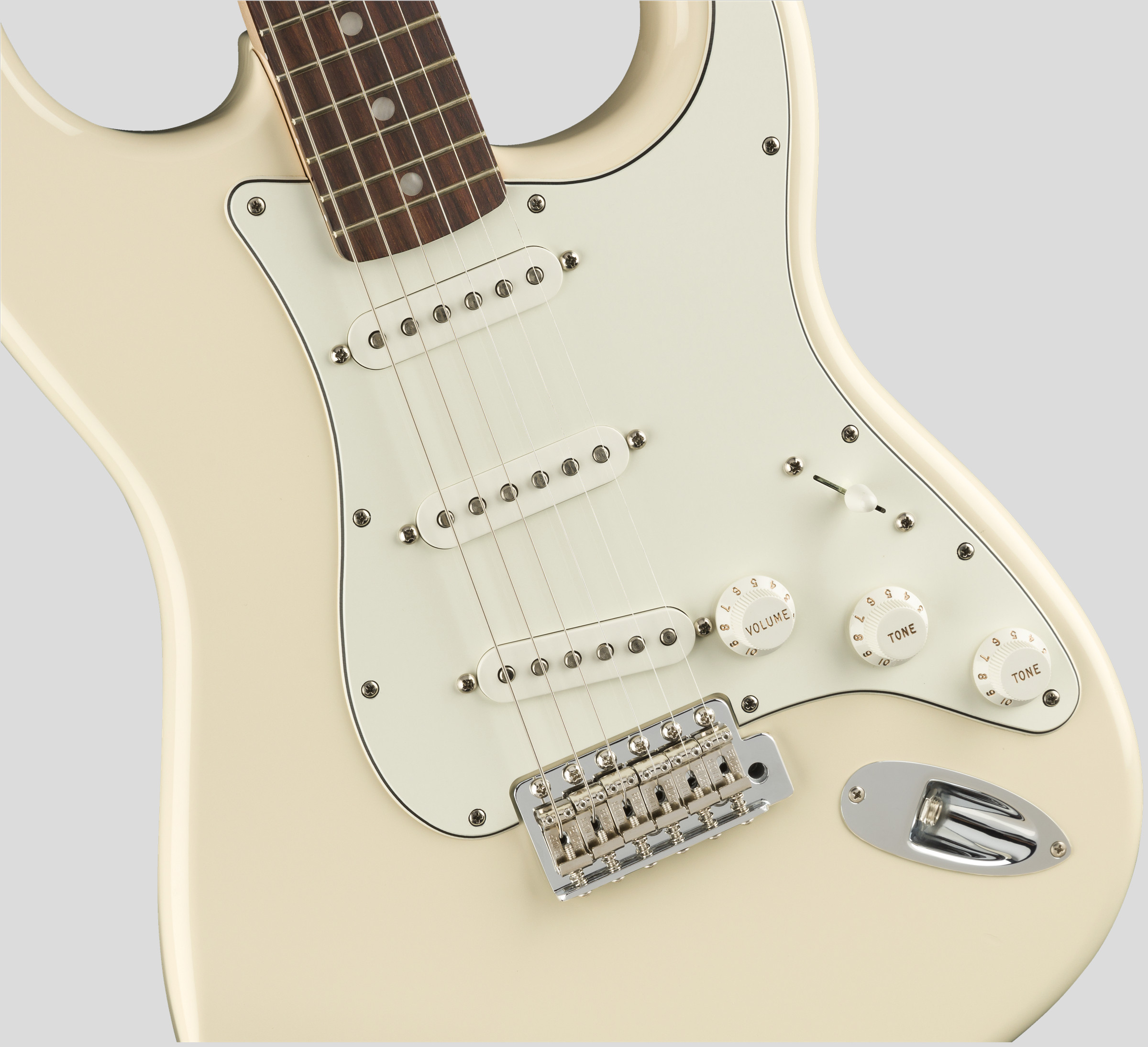 Fender Albert Hammond Jr. Stratocaster Olympic White 4