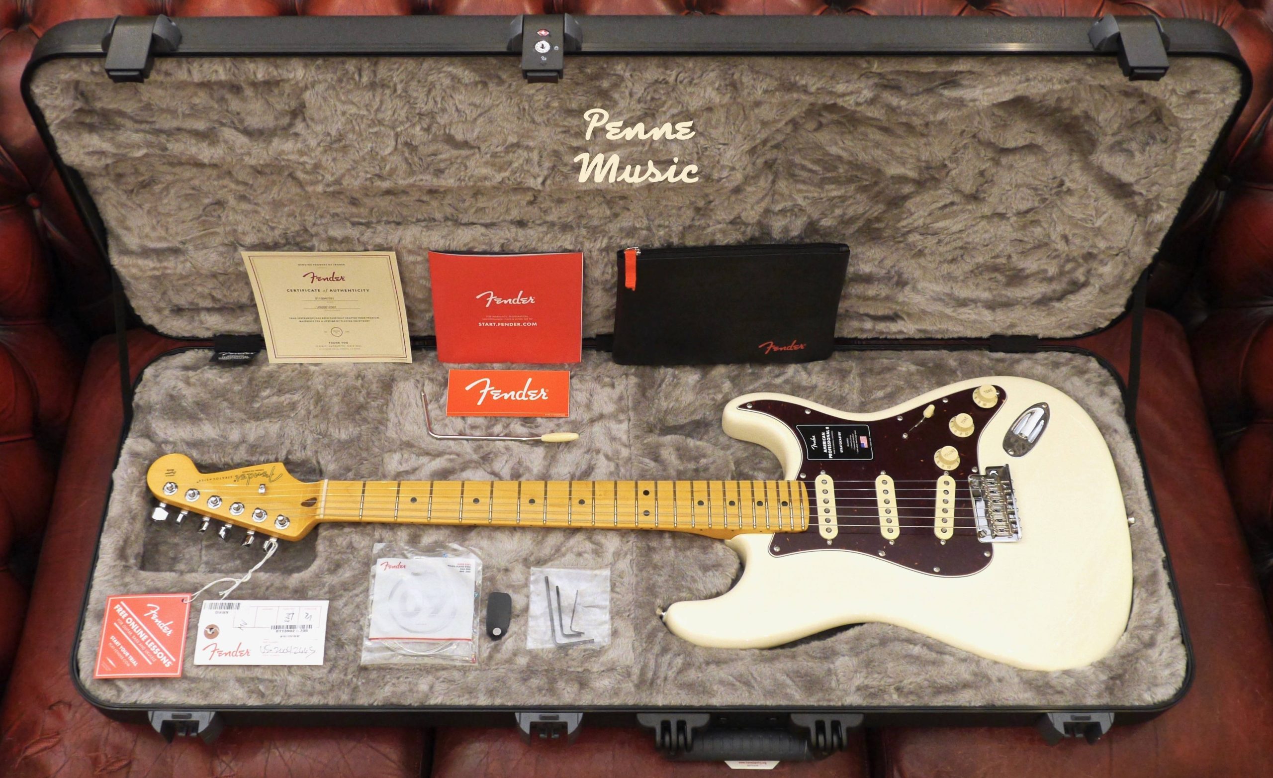 Fender American Professional II Stratocaster Olympic White MN 1