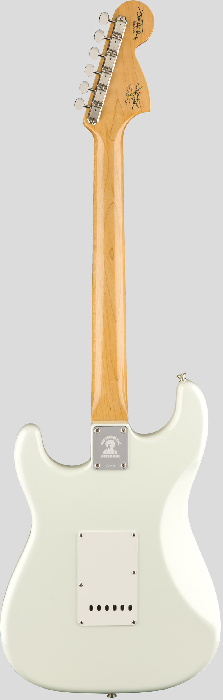 Fender Custom Shop Jimi Hendrix Voodoo Child Stratocaster Olympic White NOS 2
