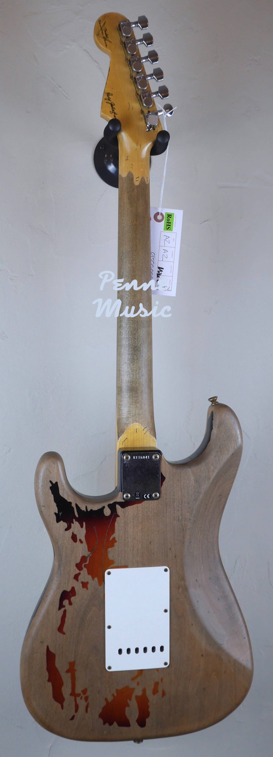 Fender Custom Shop Rory Gallagher Stratocaster 3-Color Sunburst Relic 3