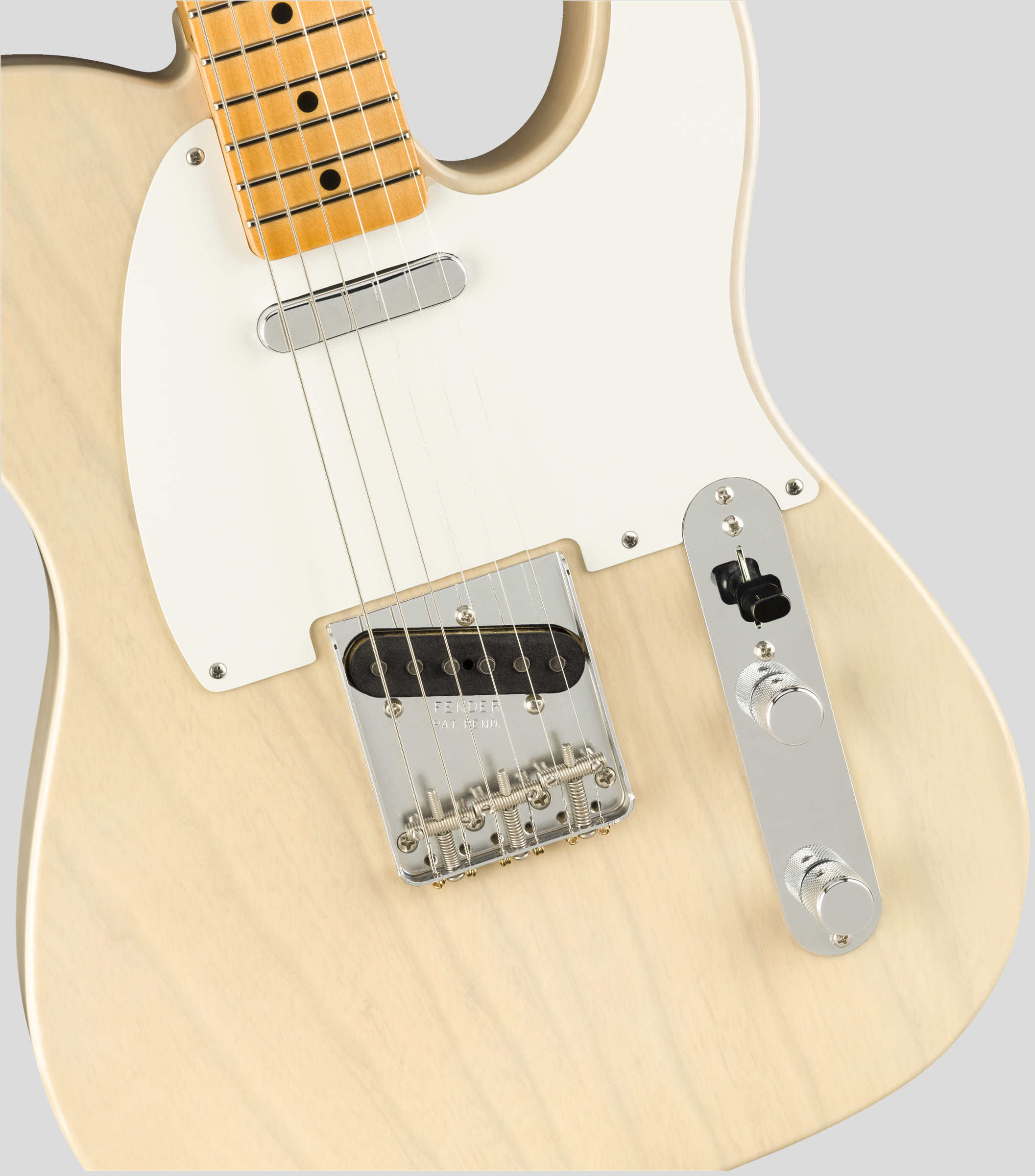 Fender Custom Shop Vintage Custom 1958 Top-Load Telecaster Aged White Blonde NOS TCP 4