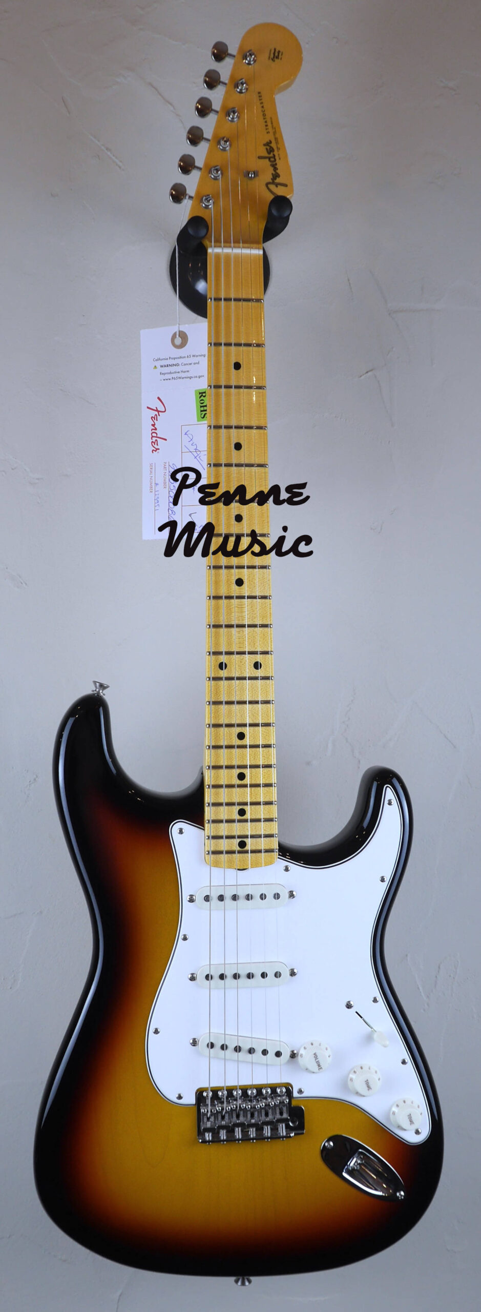 Fender Custom Shop Vintage Custom 1962 Stratocaster 3-Color Sunburst NOS 2